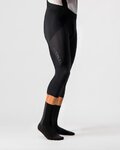CASTELLI Pantaloni de ciclism 3/4 cu bretele - SORPASSO ROS - negru