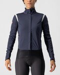 CASTELLI Jachetă termoizolantă de ciclism - ALPHA ROS 2 W - albastru