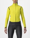 CASTELLI Jachetă termoizolantă de ciclism - ALPHA ROS 2 W - galben