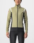 CASTELLI Jachetă termoizolantă de ciclism - ALPHA ROS 2 W LIGHT - verde deschis