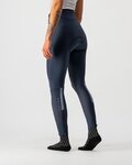 CASTELLI Pantaloni de ciclism lungi fără bretele - SORPASSO ROS W - albastru