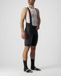 CASTELLI Pantaloni scurți de ciclism cu bretele - PREMIO BLACK - negru
