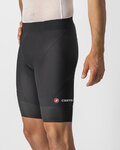 CASTELLI Pantaloni scurți de ciclism fără bretele - ENDURANCE 3 - negru