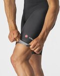 CASTELLI Pantaloni scurți de ciclism fără bretele - ENDURANCE 3 - negru