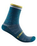 CASTELLI Șosete clasice de ciclism - AVANTI 12 - albastru
