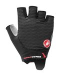 CASTELLI Mănuși de ciclism fără degete - ROSSO CORSA 2 W - negru