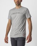 CASTELLI Tricou de ciclism cu mânecă scurtă - SPRINTER - gri