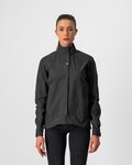 CASTELLI Foiță de ploaie impermeabilă de ciclism - COMMUTER W REFLEX - negru