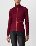CASTELLI Jachetă termoizolantă de ciclism - GO W - bordo