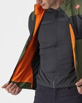 CASTELLI Vestă de ciclism - UNLIMITED PUFFY - verde