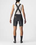 CASTELLI Pantaloni scurți de ciclism cu bretele - VELOCISSIMA 3 - negru