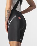 CASTELLI Pantaloni scurți de ciclism cu bretele - VELOCISSIMA 3 - negru