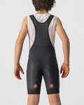 CASTELLI Pantaloni scurți de ciclism cu bretele - JR COMPETIZIONE - negru