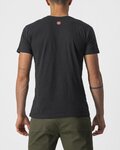 CASTELLI Tricou de ciclism cu mânecă scurtă - VENTAGLIO TEE - negru