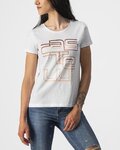 CASTELLI Tricou de ciclism cu mânecă scurtă - BELLAGIO TEE - alb