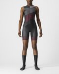 CASTELLI Salopetă de ciclism - FREE SANREMO W - negru