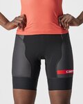 CASTELLI Pantaloni scurți de ciclism fără bretele - FREE W TRI - negru