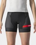 CASTELLI Pantaloni scurți de ciclism fără bretele - FREE W SHORT TRI - negru