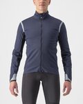 CASTELLI Jachetă termoizolantă de ciclism - ALPHA ULTIMATE INSULATED - albastru