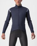 CASTELLI Jachetă termoizolantă de ciclism - PERFETTO ROS 2 CONVERTIBLE - albastru