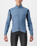 CASTELLI Jachetă termoizolantă de ciclism - PERFETTO ROS 2 CONVERTIBLE - albastru
