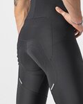 CASTELLI Pantaloni de ciclism lungi cu bretele - FREE AERO RC - negru