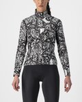 CASTELLI Jachetă termoizolantă de ciclism - UNLIMITED PERFETTO ROS 2 W - negru/alb