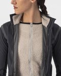 CASTELLI Jachetă termoizolantă de ciclism - ALPHA ULTIMATE INSULATED W - negru