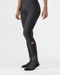 CASTELLI Pantaloni de ciclism lungi cu bretele - VELOCISSIMA DT - negru