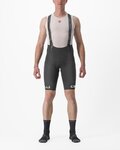 CASTELLI Pantaloni scurți de ciclism cu bretele - FREE AERO RC CLASSIC - negru/alb