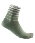 CASTELLI Șosete clasice de ciclism - SPEED STRADA 12 - verde