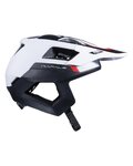 KENNY Cască de ciclism - RAFALE - alb/roșu
