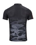KENNY Tricou de ciclism cu mânecă scurtă - INDY - negru/gri