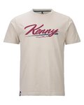 KENNY Tricou de ciclism cu mânecă scurtă - CASUAL - fildeş