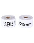 BBB bandă - RIMTAPE 2M X 16MM - alb