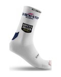 CASTELLI Șosete clasice de ciclism - QUICKSTEP ROSSO CORSA PRO 15 - alb