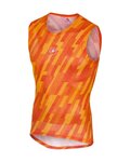 CASTELLI Tricou de ciclism fără mâneci - PRO MESH - portocaliu