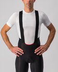 CASTELLI Pantaloni de ciclism lungi cu bretele - NANO FLEX PRO 2 - negru