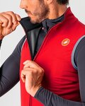 CASTELLI Vestă de ciclism - PERFETTO VEST - roșu