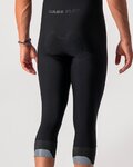 CASTELLI Pantaloni de ciclism 3/4 cu bretele - TUTTO NANO - negru