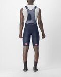 CASTELLI Pantaloni scurți de ciclism cu bretele - SUPERLEGGERA - albastru
