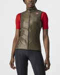 CASTELLI Vestă de ciclism - ARIA W VEST - verde
