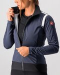 CASTELLI Jachetă termoizolantă de ciclism - ALPHA ROS 2 W LIGHT - albastru