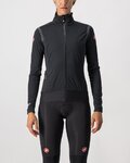 CASTELLI Jachetă termoizolantă de ciclism - ALPHA ROS 2 W LIGHT - negru