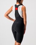 CASTELLI Pantaloni scurți de ciclism cu bretele - OMLOOP NANO W - negru