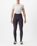 CASTELLI Pantaloni de ciclism lungi fără bretele - SORPASSO RoS W - mov