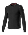 CASTELLI Tricou de ciclism cu mânecă lungă - MERINO LS TEE - negru