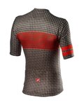 CASTELLI Tricou de ciclism cu mânecă scurtă - MAISON - maro/portocaliu