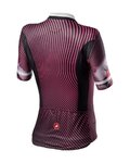 CASTELLI Tricou de ciclism cu mânecă scurtă - PRIMAVERA - bordo