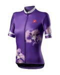 CASTELLI Tricou de ciclism cu mânecă scurtă - PRIMAVERA - mov